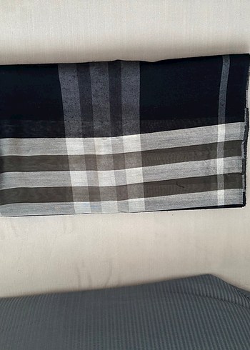 Burberry Siyah burbery şal