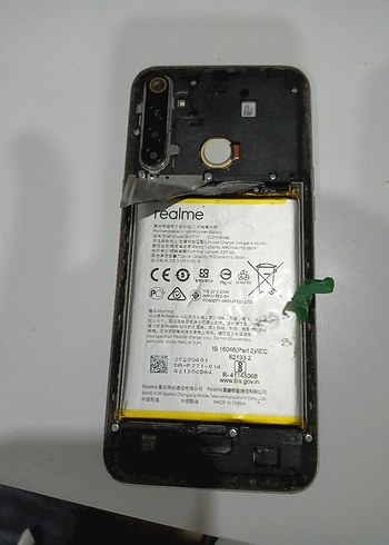 Realme Sarı-Gri Android Telefon