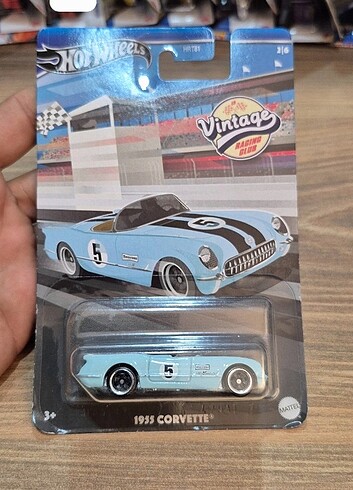 Hotwhells uzun kart vintage 1955 corvette
