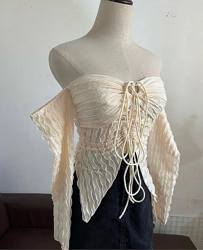 xs Beden crop üst