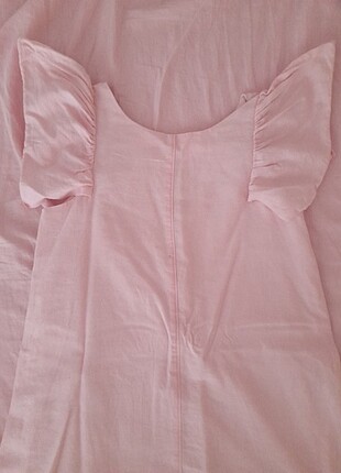 Zara Pembe Mini Elbise