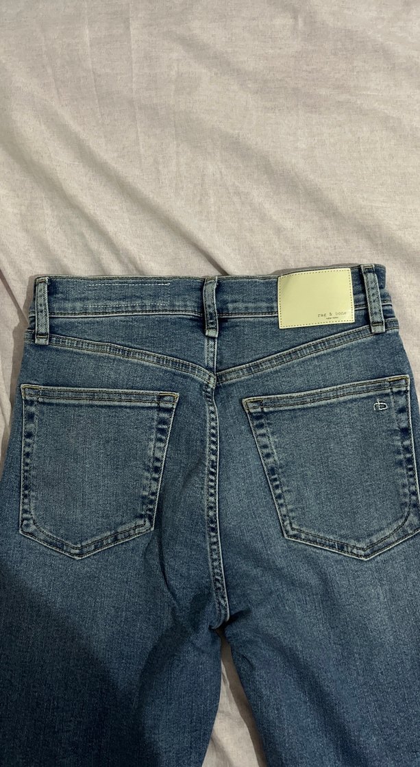 Rag & Bone Mavi Denim Jean — görsel 2/5