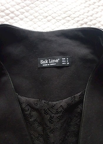 Zara Düğmeli Siyah Kadın Blazer Ceket