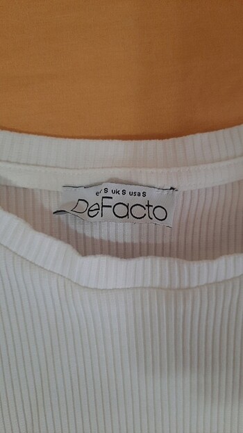 Defacto Defacto beyaz S beden tshirt