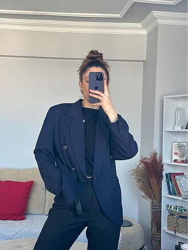 s Beden lacivert Renk Blazer