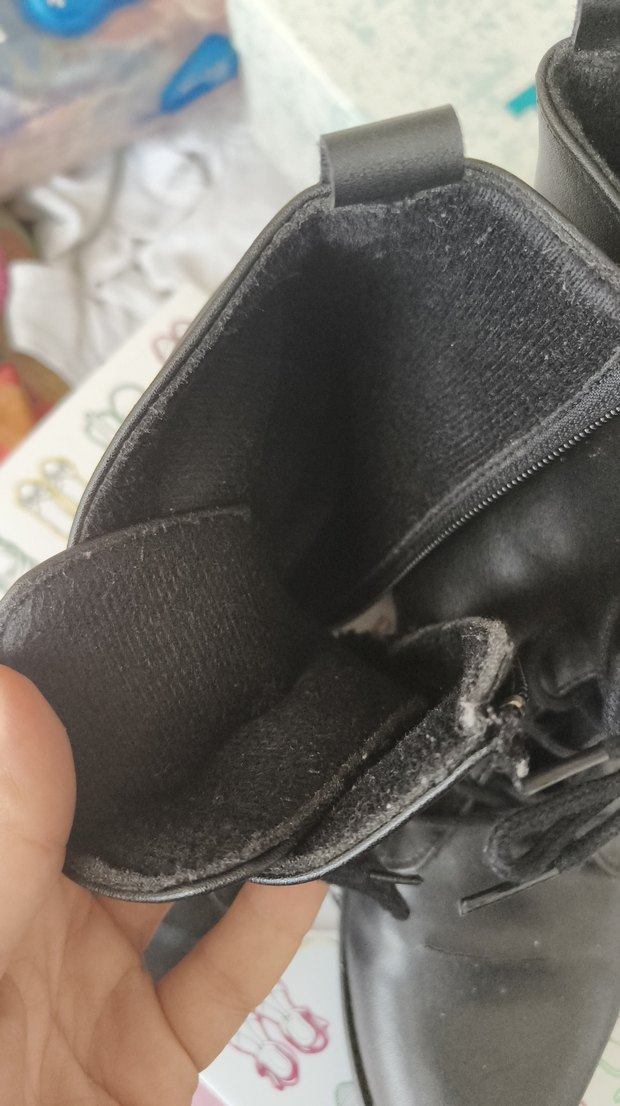 Siyah Deri Stiletto Topuklu Gotik Kadın Bot - Görsel 4