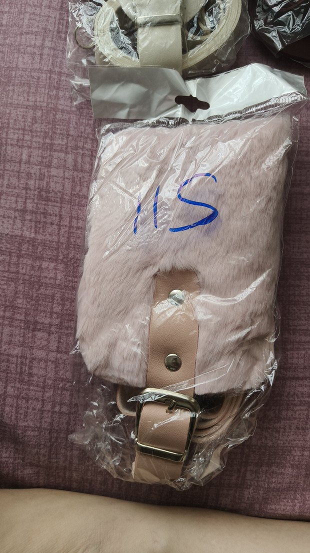 Gri Deri Mini Kemerli Çanta - Görsel 4