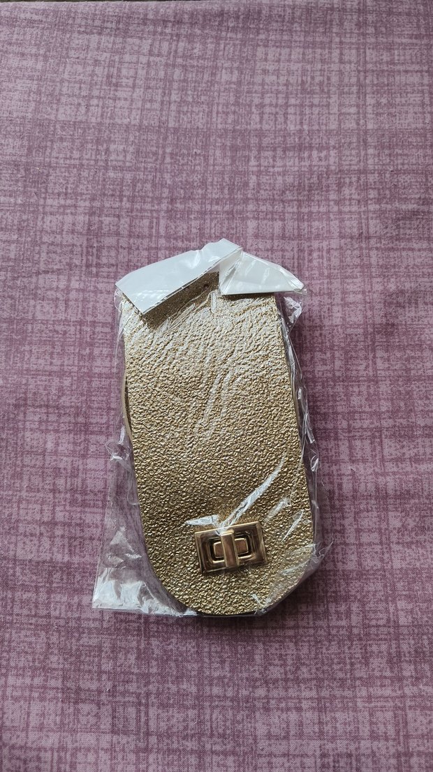 Bohem Tarzı Gri Tokalı Telefon Askısı - Görsel 5