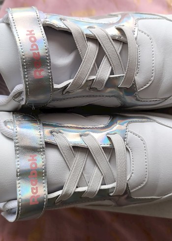 Reebok Asero Kız Çocuk Gri Beyaz Spor Ayakkabı 35 numara - Görsel 2