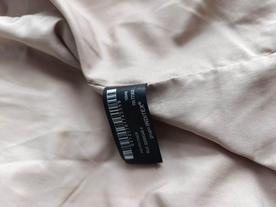 Zara Bej Kapüşonlu Kız Çocuk 11-12 Yaş 152 cm Mont - Görsel 4