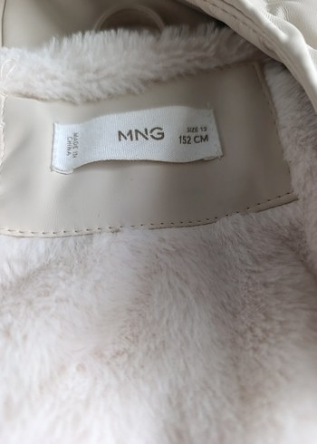 Mango Kürklü Kapüşonlu 12 Yaş 152 cm Mont - Görsel 2