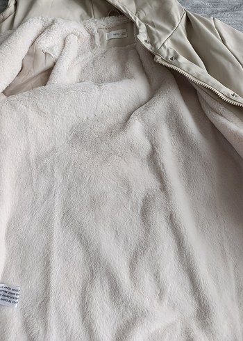 Mango Kürklü Kapüşonlu 12 Yaş 152 cm Mont - Görsel 4