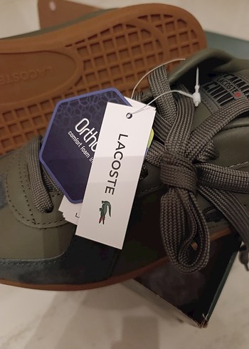 Lacoste Baseshot Pro Haki Sneaker - 45 Numara - Görsel 2