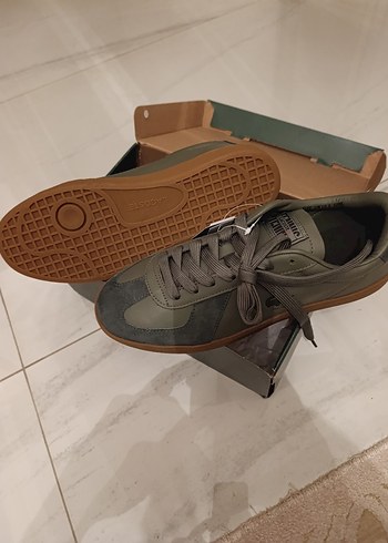 Lacoste Baseshot Pro Haki Sneaker - 45 Numara - Görsel 6