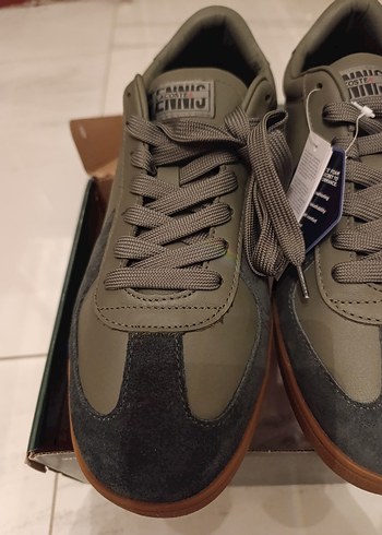 Lacoste Baseshot Pro Haki Sneaker - 45 Numara - Görsel 4