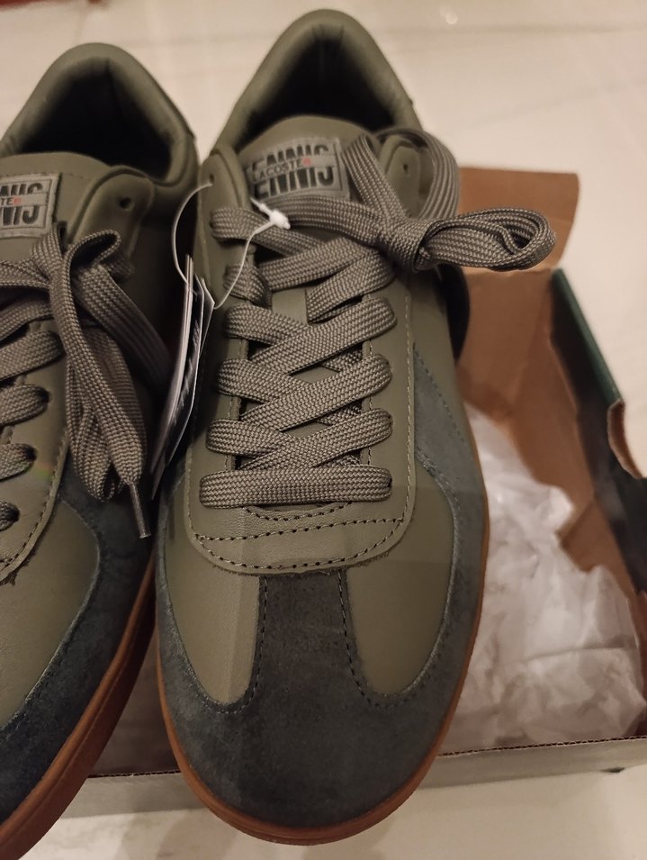 Lacoste Baseshot Pro Haki Sneaker - 45 Numara - Görsel 5