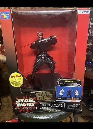 Darth Maul Interactive Talking Bank Star Wars 30 cm