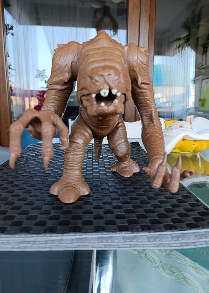Star Wars ROTJ 1984 Kenner Palitoy Rancor Monster! - Görsel 4