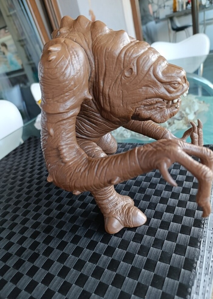 Star Wars ROTJ 1984 Kenner Palitoy Rancor Monster! - Görsel 5