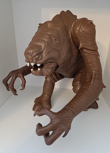 Star Wars ROTJ 1984 Kenner Palitoy Rancor Monster & Keeper & Gam - Görsel 7