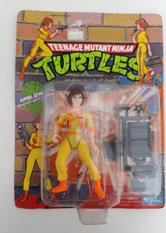 TMNT 1990 April O'Neill Figür - Görsel 2