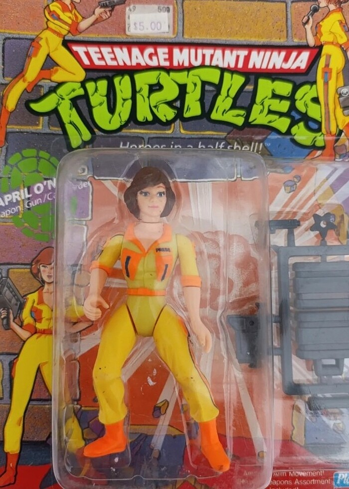 TMNT 1990 April O'Neill Figür - Görsel 3