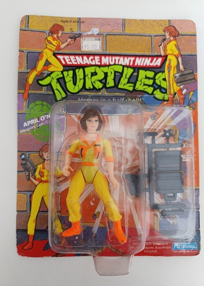 TMNT 1990 April O'Neill Figür - Görsel 4