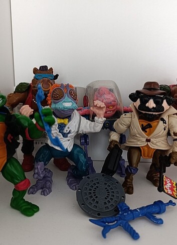 Vintage TMNT Figürler - Görsel 3