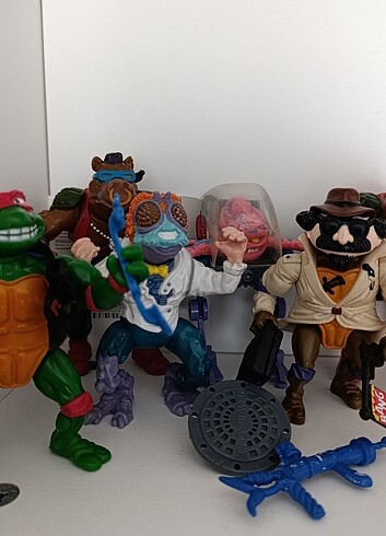 Vintage TMNT Figürler - Görsel 4