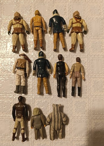 1980'ler Vintage Star Wars Kenner Figür - 11 adet. - Görsel 2