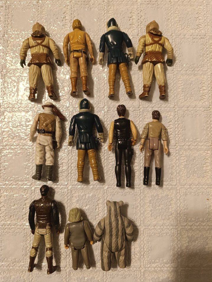 1980'ler Vintage Star Wars Kenner Figür - 11 adet. - Görsel 2