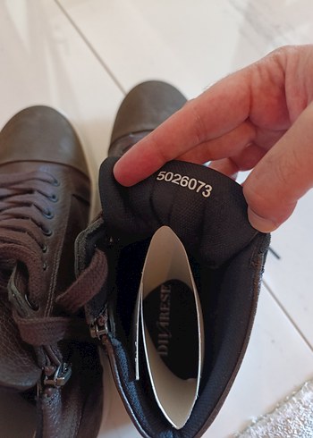 Divarese 45 numara Kahverengi bot - Görsel 5