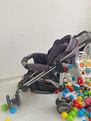 15-36 kg Beden gri Renk Bebek arabası
