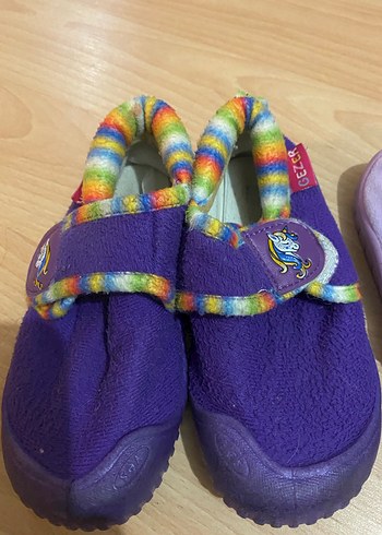 Kız Çocuk 27 no 2 adet panduf - Görsel 3