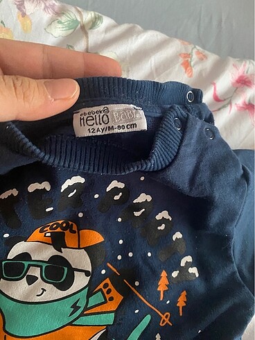9 Ay Beden çeşitli Renk 2Adet Alt Üst Takım
