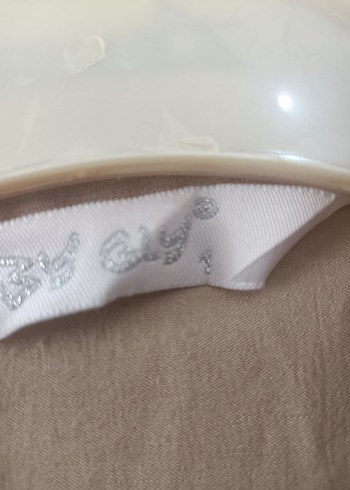 38 Beden Uzun Kollu Bej Bohem Nakışlı Tunik