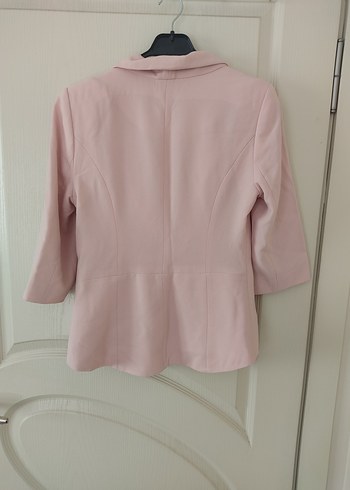 Diğer Pembe Mini Kadın Blazer Ceket
