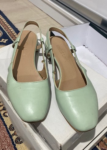 Çağla yeşili kadın babet - Görsel 2