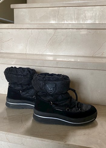 31 Beden siyah Renk Buckhead Siyah Kız Çocuk Kar Botu