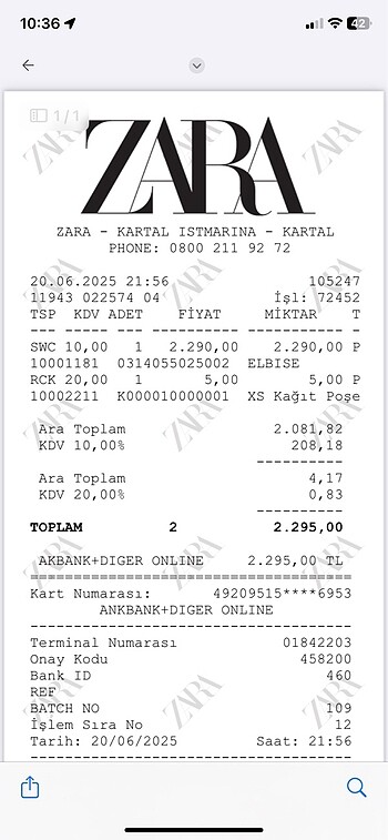Zara Zara Elbise