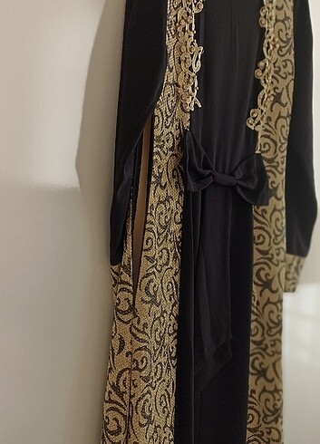 Siyah Balık model elbise