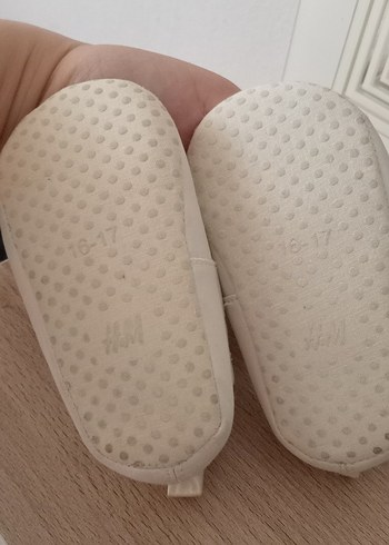 H&M Kız Çocuk Beyaz Fiyonk Detaylı Babet