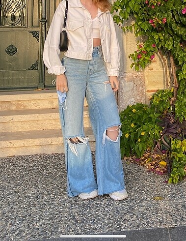 Wide leg jean
