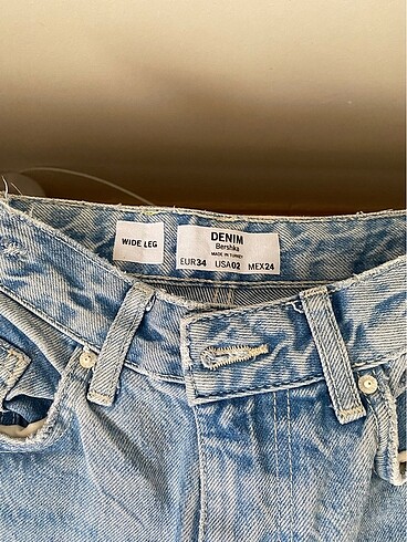 34 Beden Wide leg jean
