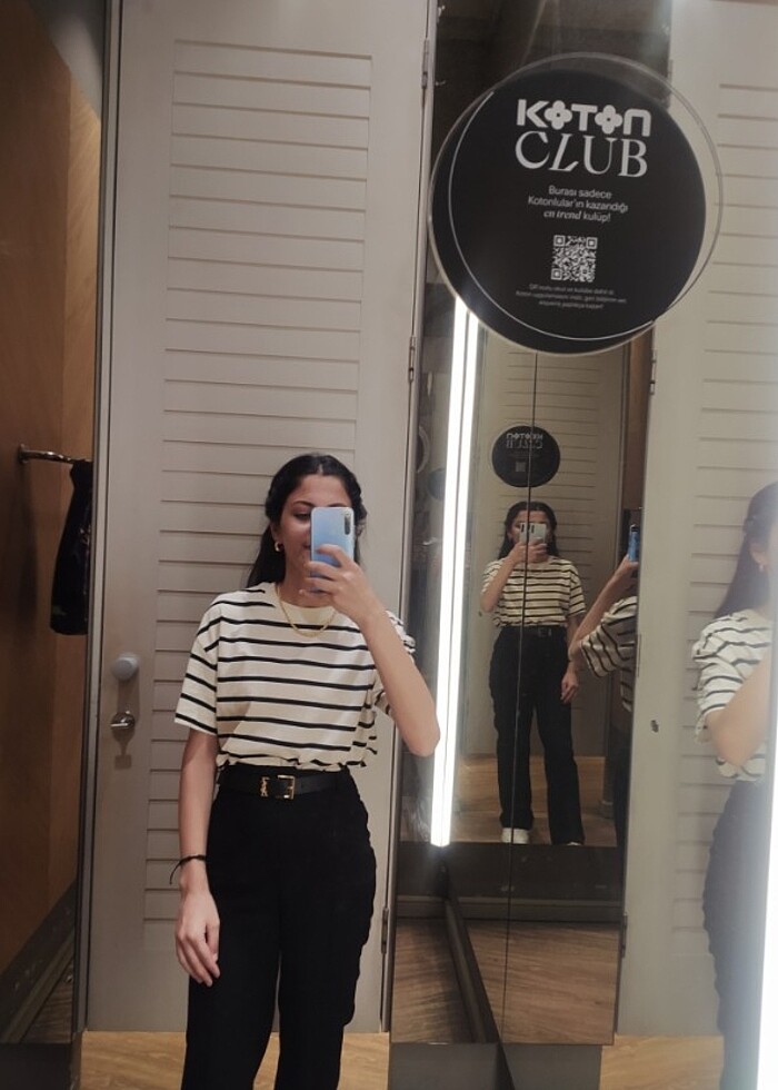 Trendyomilla yüksek bel dokuma pantolon  - Görsel 3