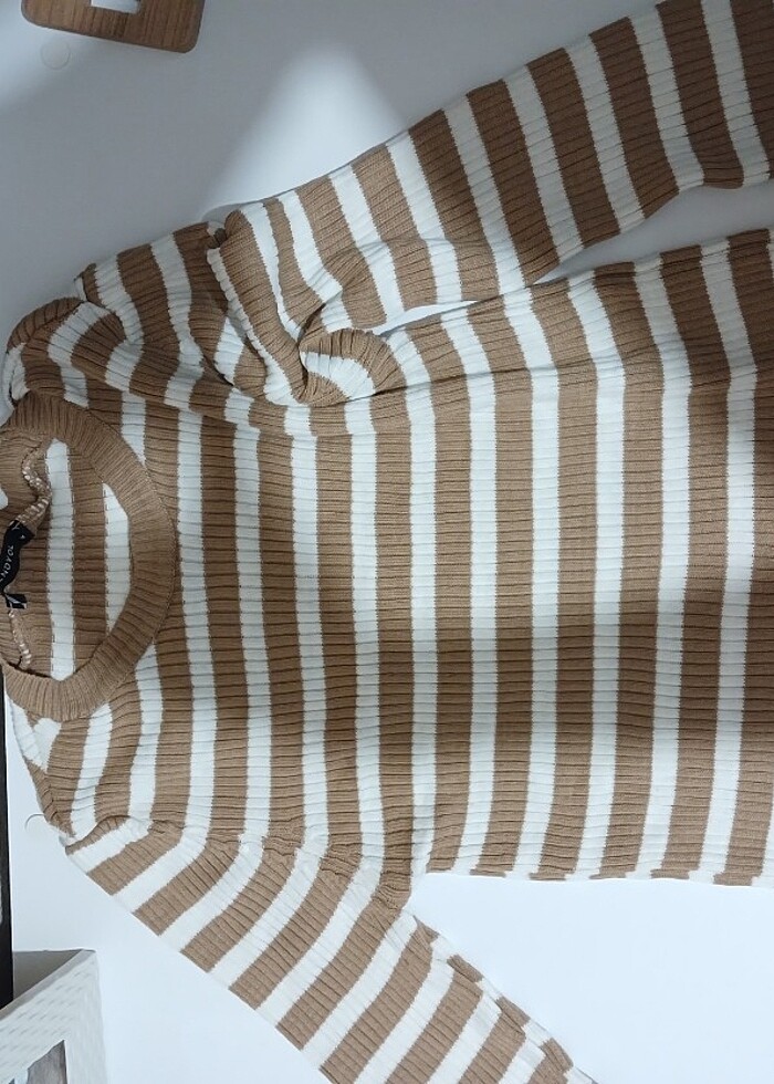 Çizgili body - Görsel 3