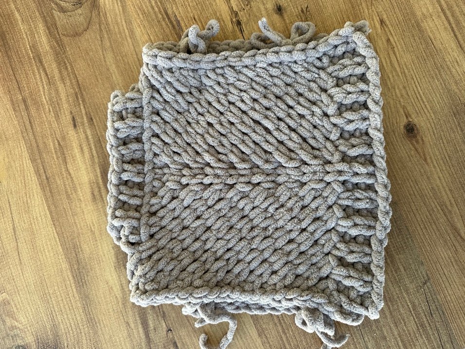 Lila Örgü Çocuk Süveter - Görsel 2