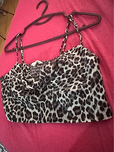 42 Beden Leoparlı Crop