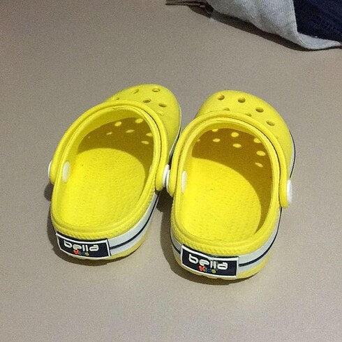 Çocuk unisex sandalet&terlik sarı
