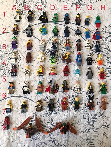 Lego mini figür orjinal temsili fiyat almayınız
